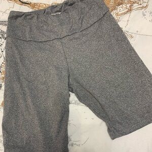 Cute Grey Biker Shorts
